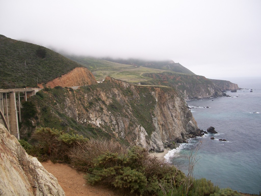 From Bixby Bridge in Big Sur