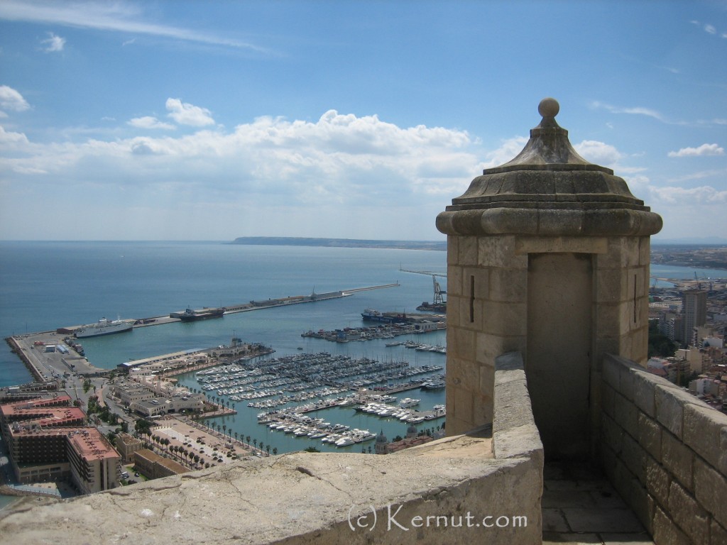 Santa Barbara Castillo, Alicante, Spain