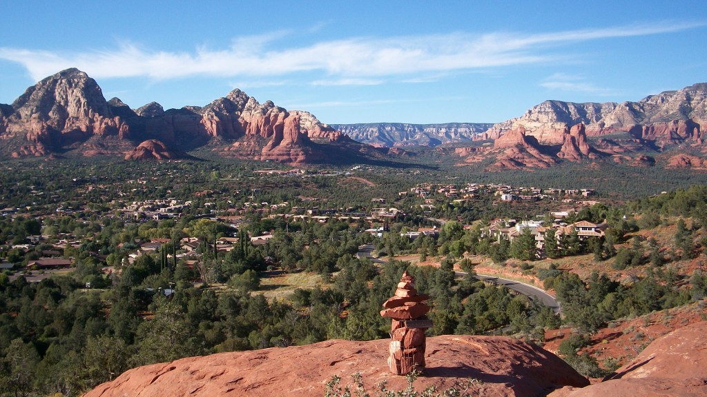 100_0653 View of Sedona from Airport Road Vortex