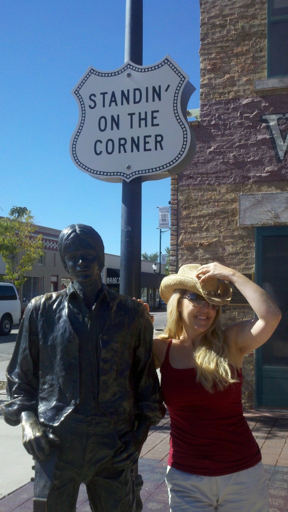 Standin' on a corner in Winslow Arizona