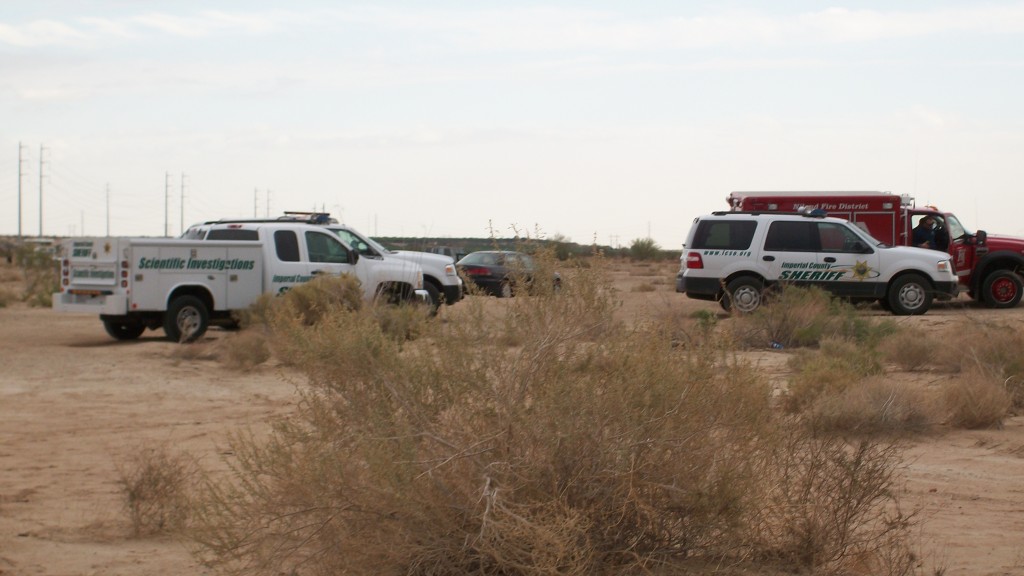The slab city hot springs crime scene.