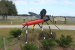 This is a Florida mosquito statue.