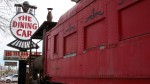 Dining in style - railroad car style.