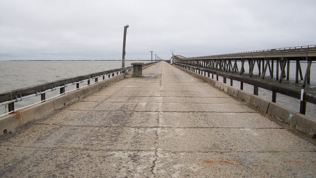World's Longest Fishing Pier? in Copano Bay, Texas.