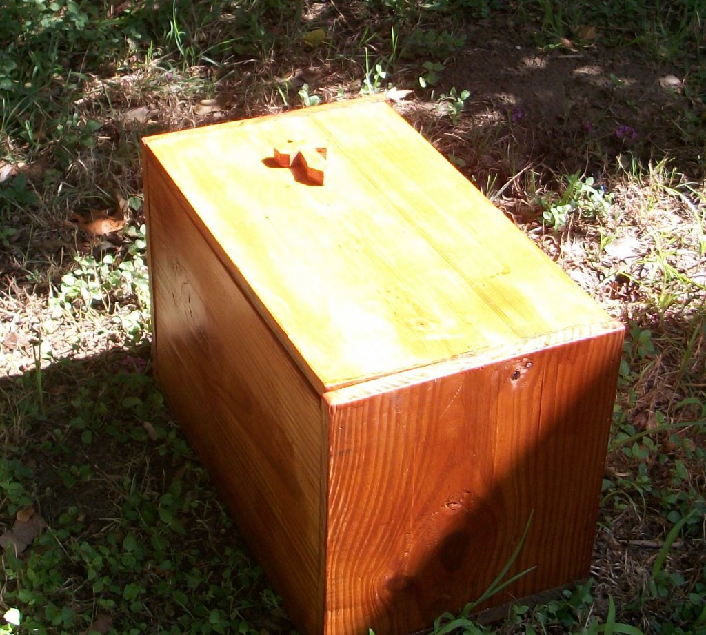 cedar box The beautiful cedar box made by Ranger Jerry.