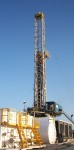 Large oil derrick in Texas