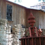 Old building with gears.