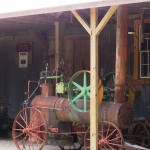 An old machine in an old building, probably very important.