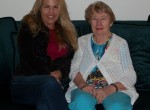 My grandmother and me in 2011.