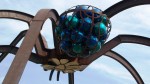 Big blue spider butt = Awesome.